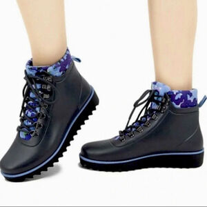 Jambu "NEW" Rainey Hiker Grey & Blue Waterproof Boot Size 6